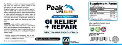 GI Relief & Repair 60ct